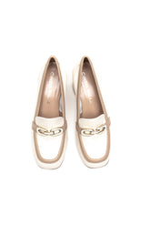 Cinzia Valle 10061 Décolleté Nappa Yogurt